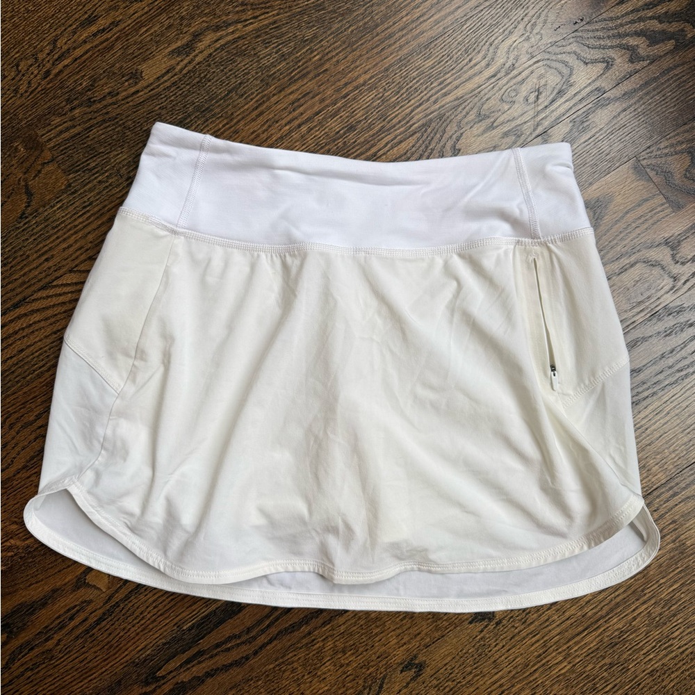 Outdoor Voices Classic White Skirt